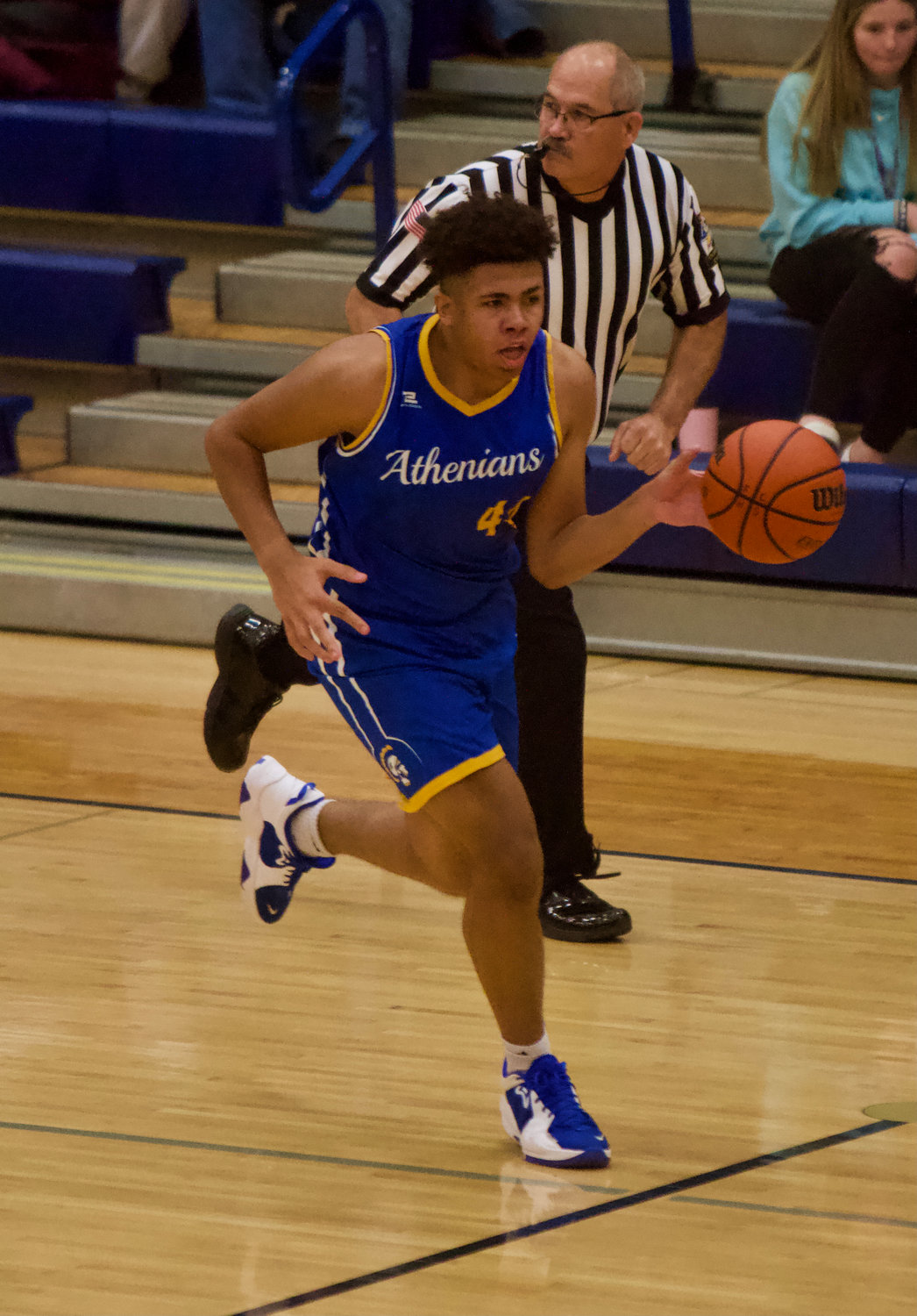 Mekhi Wallace led the way for Crawfordsville with 16 points and 10 rebounds in their 38-32 win over Fountain Central.